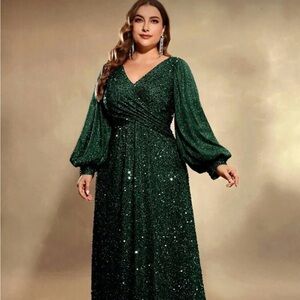 Emerald Green Plus Size Dress for Sale up to 90% Off: Poshmark